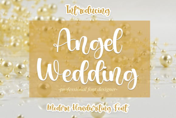 Angel Wedding: A Script Font for Elegant Editorial Design
