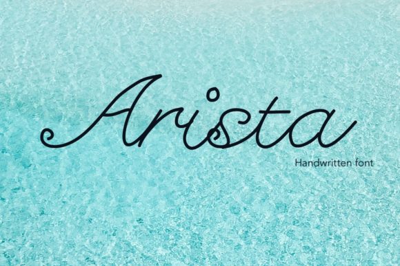 Arista: The Handwritten Font for Campaigns That Connect
