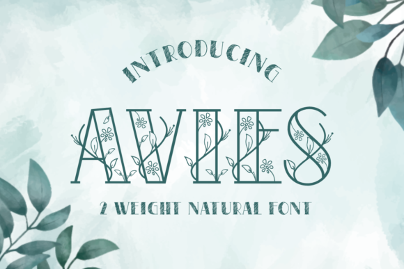 Avies: A Designer’s Honest Take on This Decorative Display Font