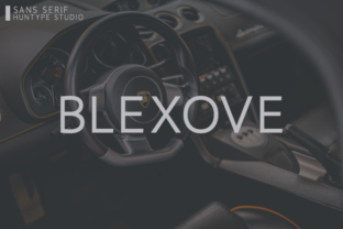 Blexove: A Refined Sans Serif Typeface for Thoughtful Publishing