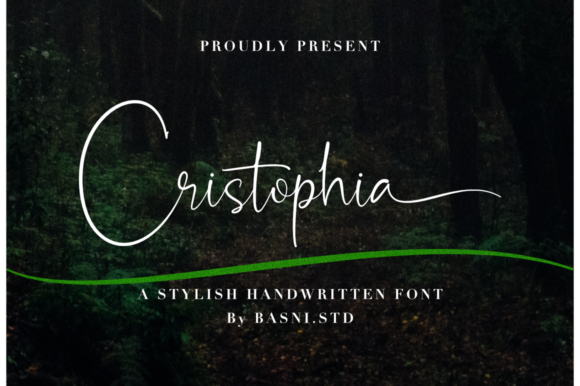 Cristophia: A Thin Script Font for Thoughtful Branding