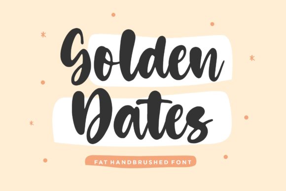 Golden Dates: A Script Font That Elevates Digital Branding