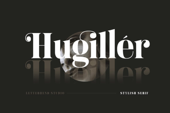 Hugiller: A Bold Serif Font for Editorial Storytelling and Publication Design