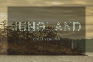Jungland Outline Bold: A Font That Adds Depth to Digital Design