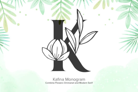 Kafina Monogram: A Designer’s Honest Take on This Decorative Typeface