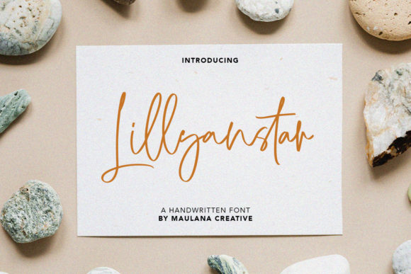 Lillyanstar Font Review: A Script Typeface for Brand Campaigns
