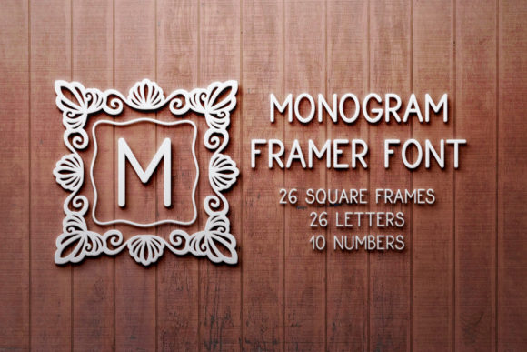Monogram Framer: A Decorative Font Built for Digital Branding
