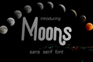 Moons: A Sans Serif Font Built for Modern Campaign Design
