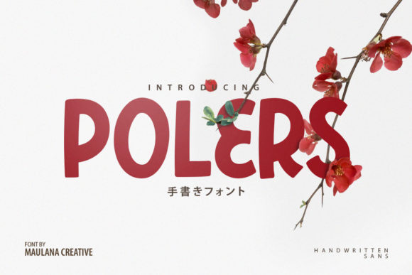 Polers: A Handwritten Sans Serif Font with Editorial Charm