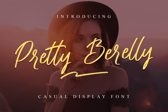 Pretty Berelly Font: A Handmade Seller’s Secret for Elegant Cursive Craft Designs