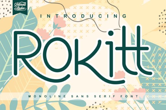 Rokitt: The Sans Serif Font That Elevates Your Craft Projects