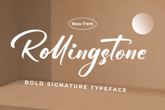 Rollingstone: A Handwritten Font Built for Editorial Storytelling