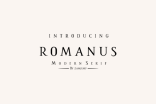 Romanus: A Serif Font Built for Digital Design and Brand Consistency