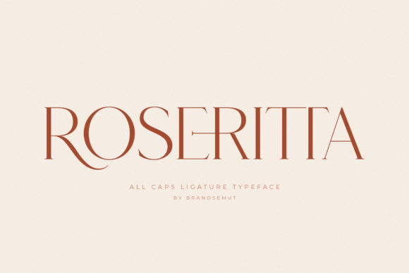 Roseritta: An Elegant Serif Font for Modern Branding