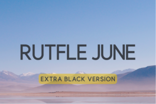 Rutfle June Extra Black: A Web Designer’s Review of This Sans Serif Font