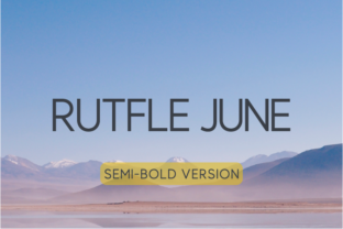 Rutfle June Semi-Bold: A Web Designer's Review of This Sans Serif