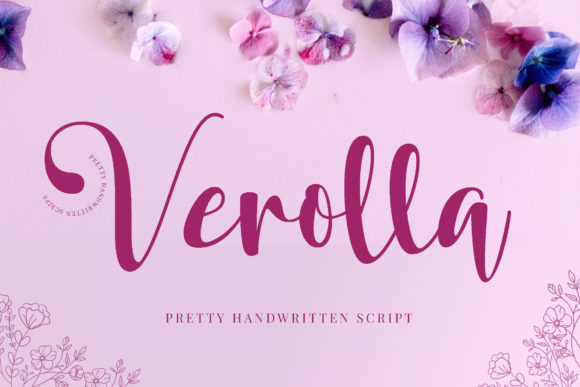 Verolla: A Handwritten Script Font for Polished Branding