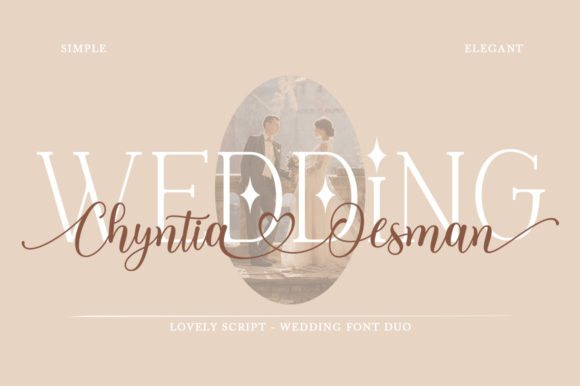 Wedding Chyntia Oesman: A Handwritten Font for Real Branding Work