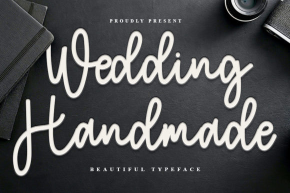 Wedding Handmade: A Handwritten Font That Brings Elegance to Branding