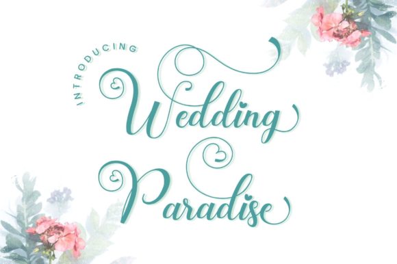 Wedding Paradise: A Handwritten Font for Modern Makers