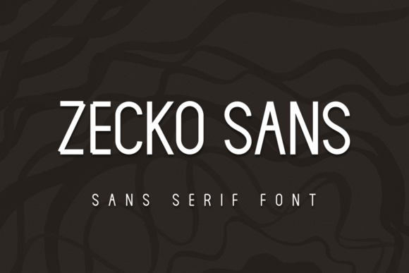 Zecko Sans: A Casual Sans Serif Font for Campaign Design
