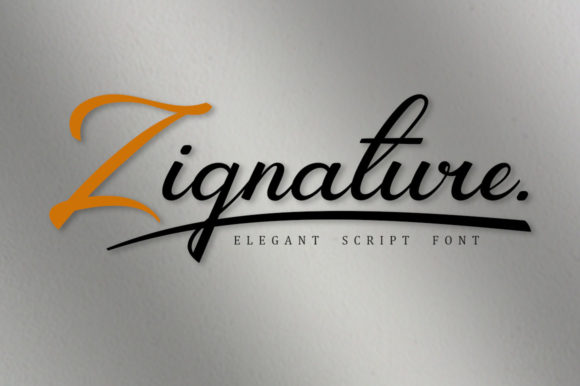 Zignature: A Script Font That Gives Your Brand a Natural, Fashionable Flow